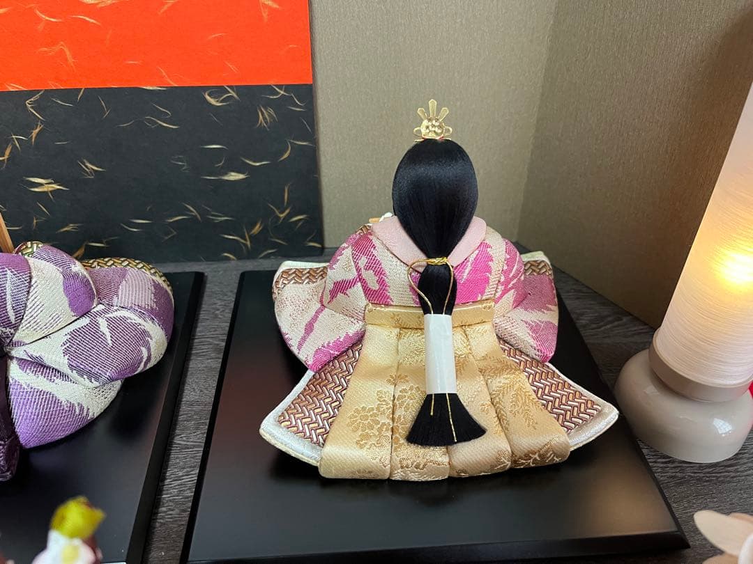 木目込親王飾り　やすらぎ