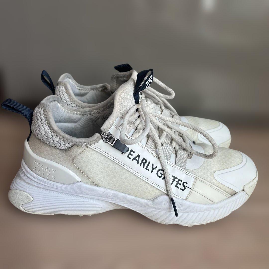 PEARLYGATES ホワイト スニーカー