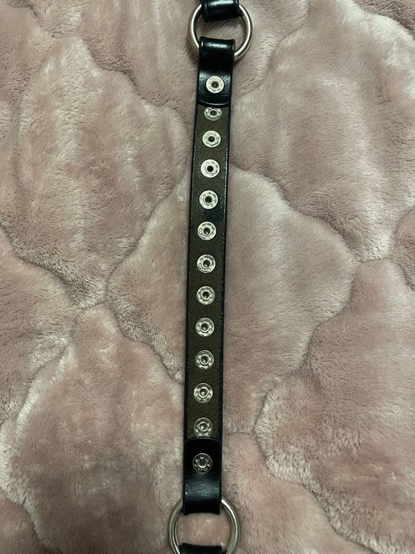 HYSTERIC GLAMOUR レザーベルトブラック ヒステリックグラマー