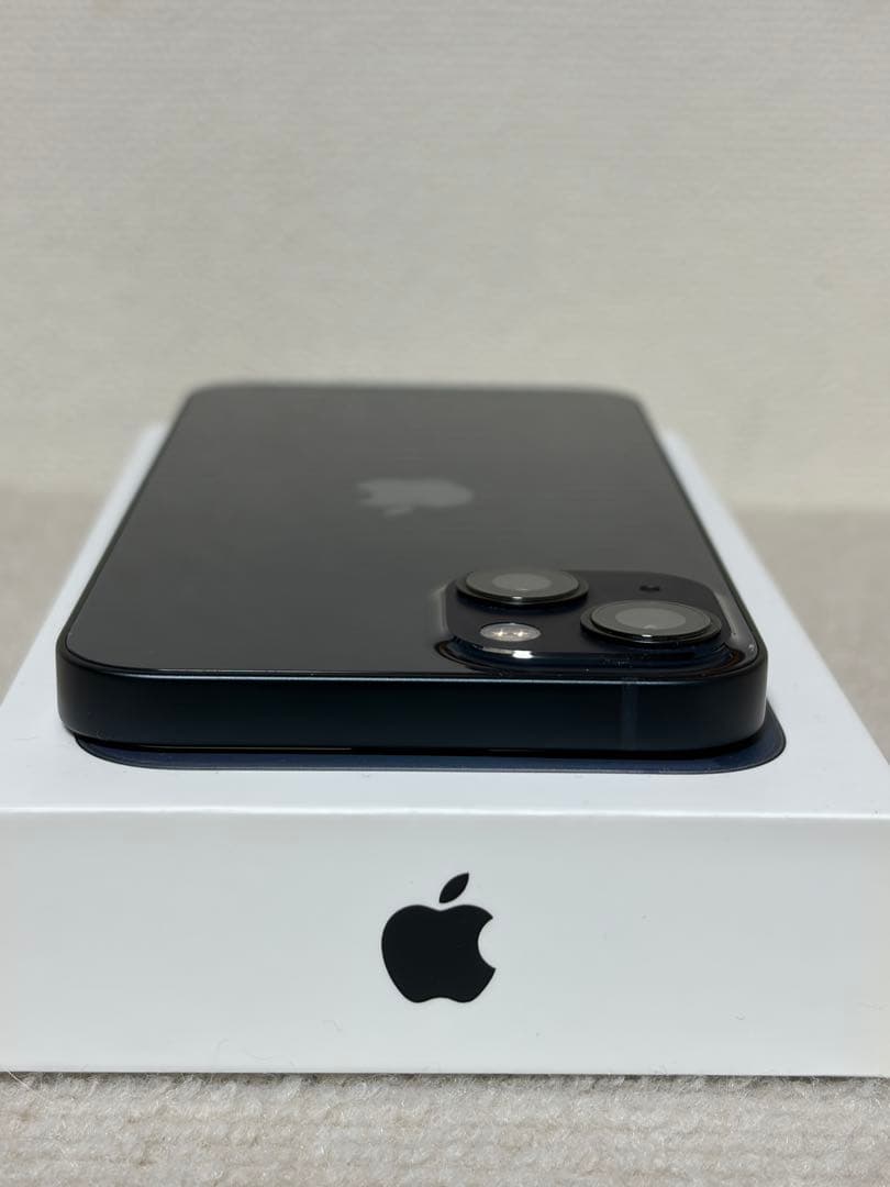 美品 アイフォン iPhone13 128GB SIMフリー ミッドナイト