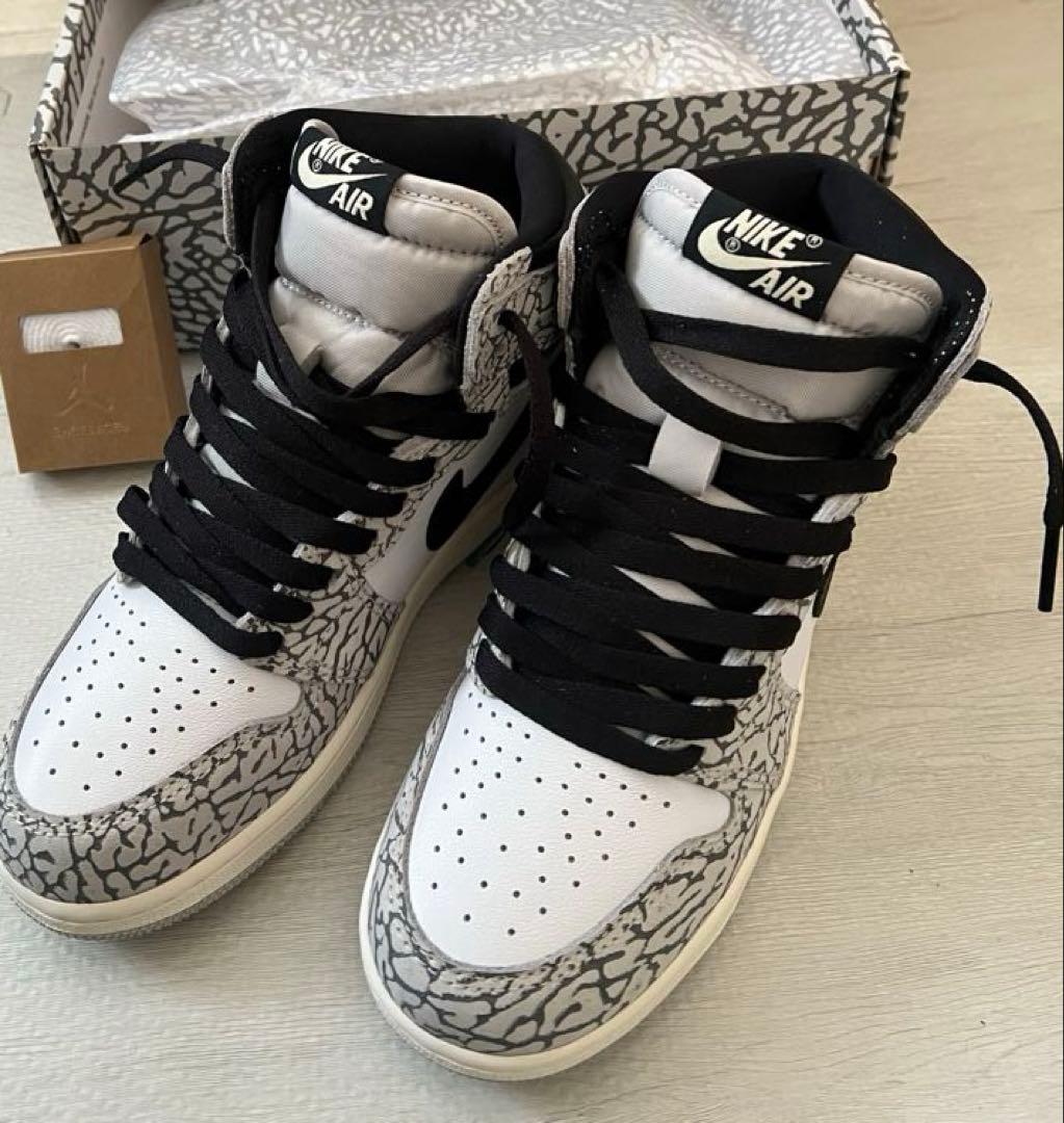 ナイキNike Air Jordan 1 レトロ ハイ エレファント スニーカー