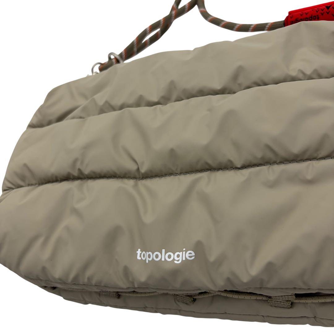 【極美品】topologieボトルサコッシュ カーキ ストラップセット