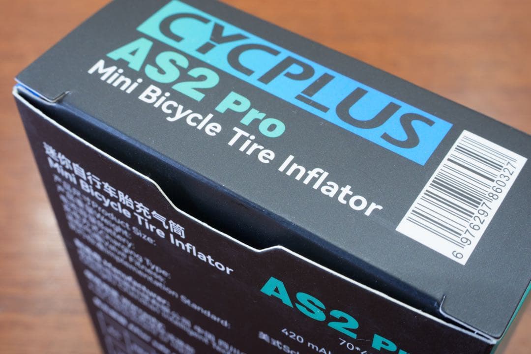 CYCPLUS AS2 Pro ミニ自転車タイヤインフレーター　電動空気入れ