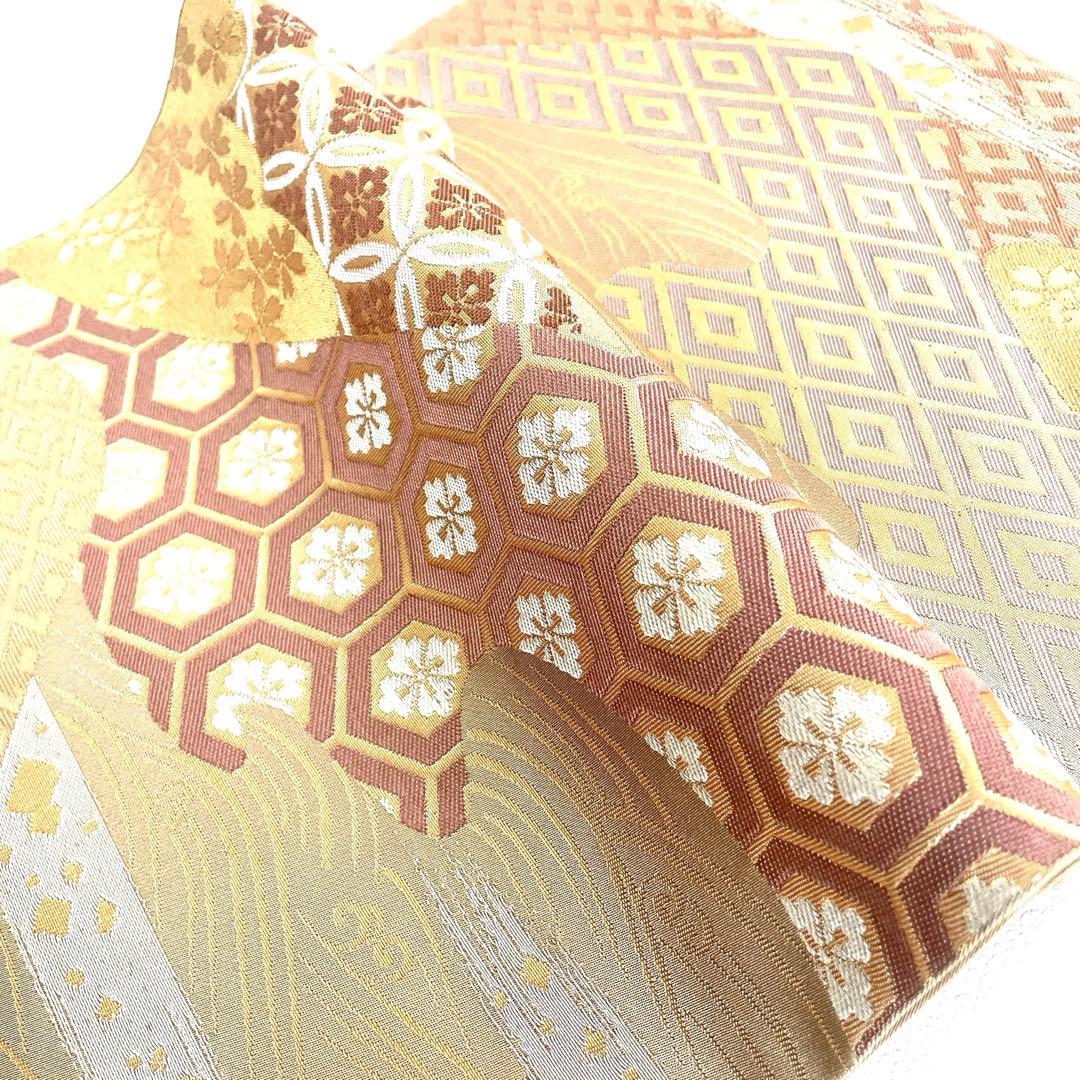 専用帯4748 ●川島織物謹製 高級 正絹 六通 袋帯