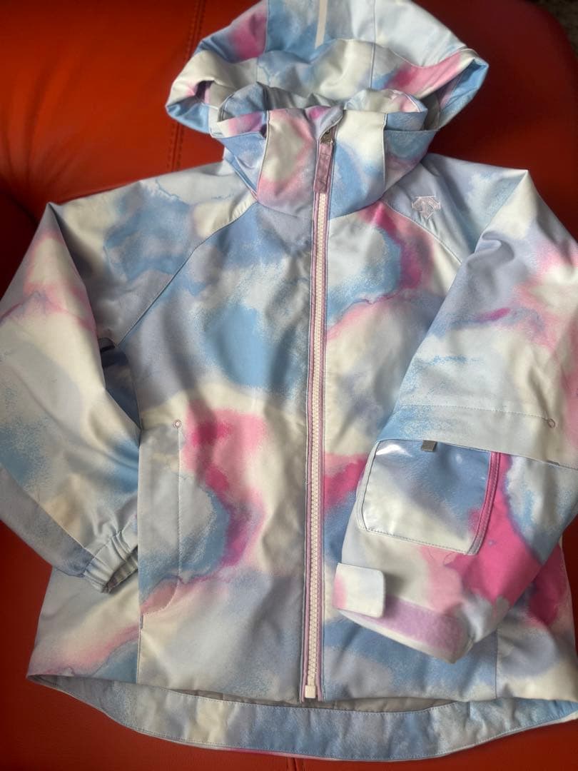 子ども用 スキーウェア フード付きジャケット