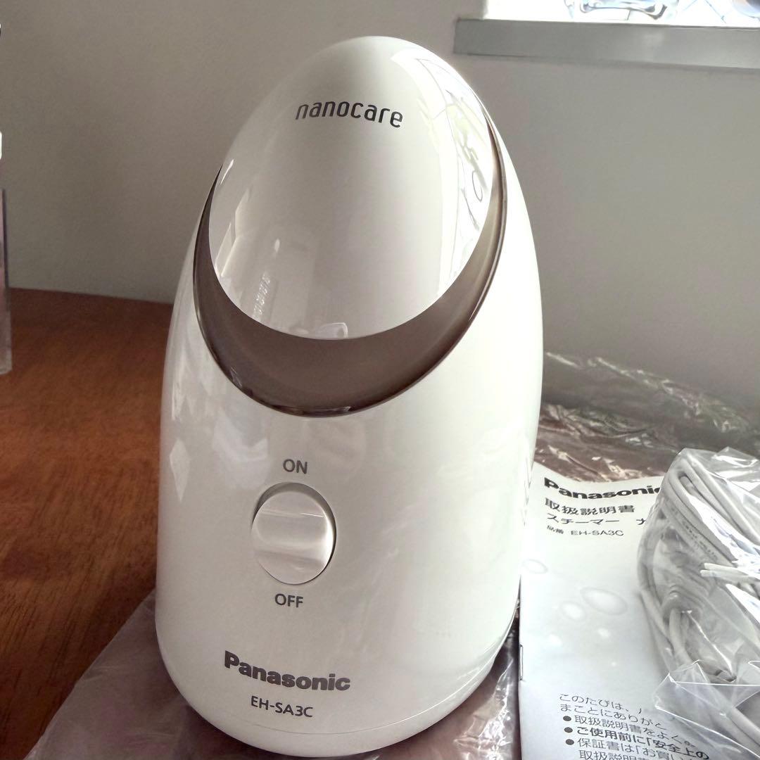 新品 Panasonic ナノケア フェイススチーマー EH-SA3C