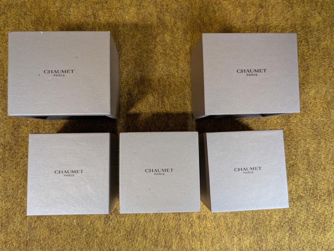 まとめ売り　ショーメ　CHAUMET　空箱　箱　ケース　リング　ネックレス