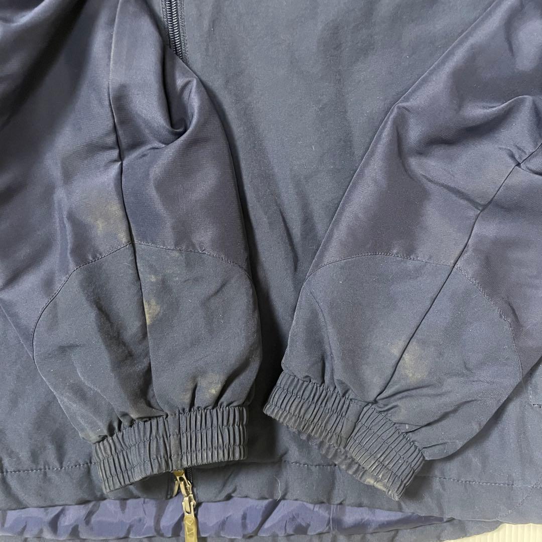 PUMA イタリア代表 06W杯後黄金期中綿フードIN刺繍ロゴジャケット XL紺