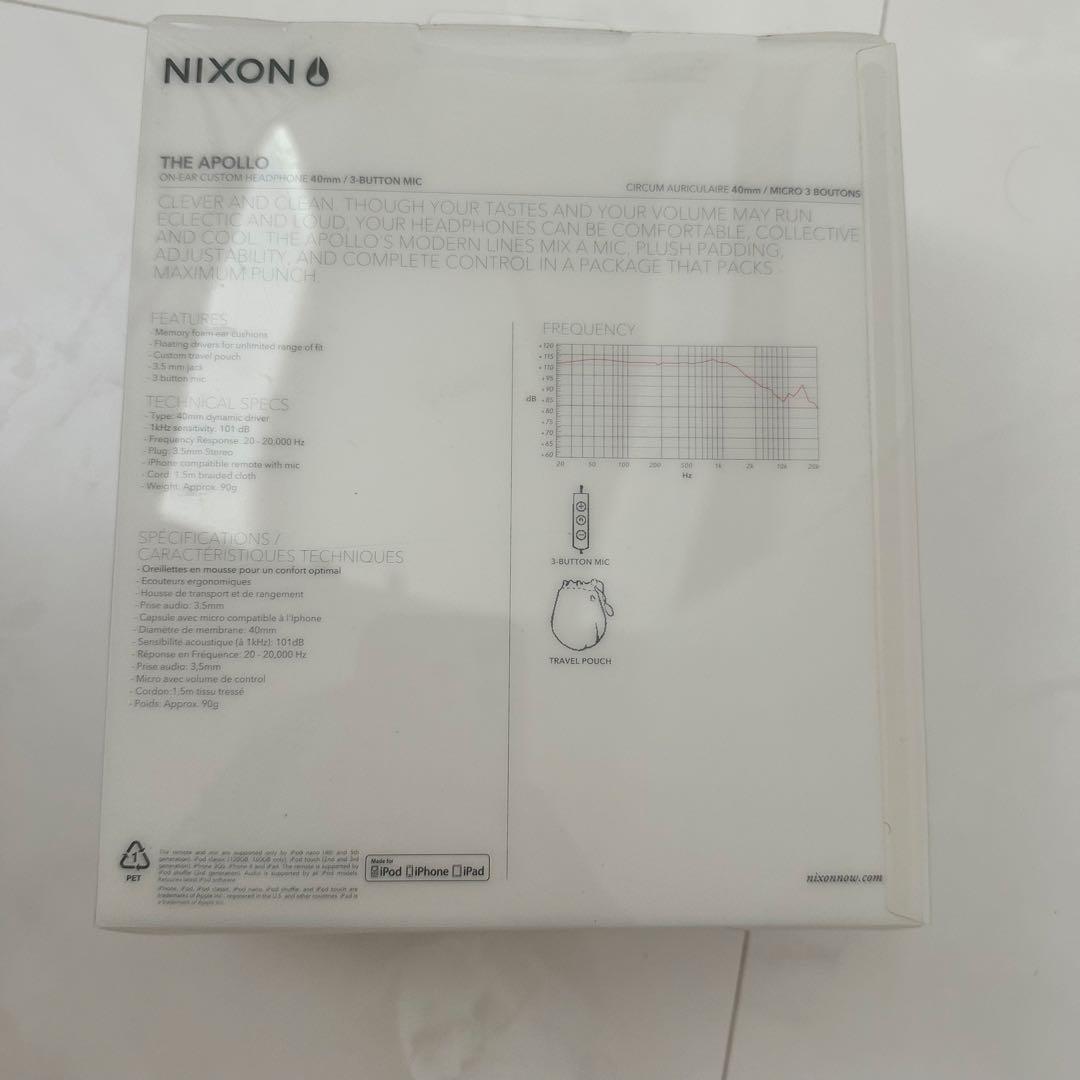 新品　レア　NIXON THE APOLLO ヘッドフォン