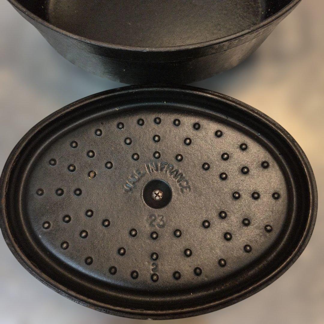 気まぐれ値下げ　STAUB ストウブ ココット オーバル 23cm