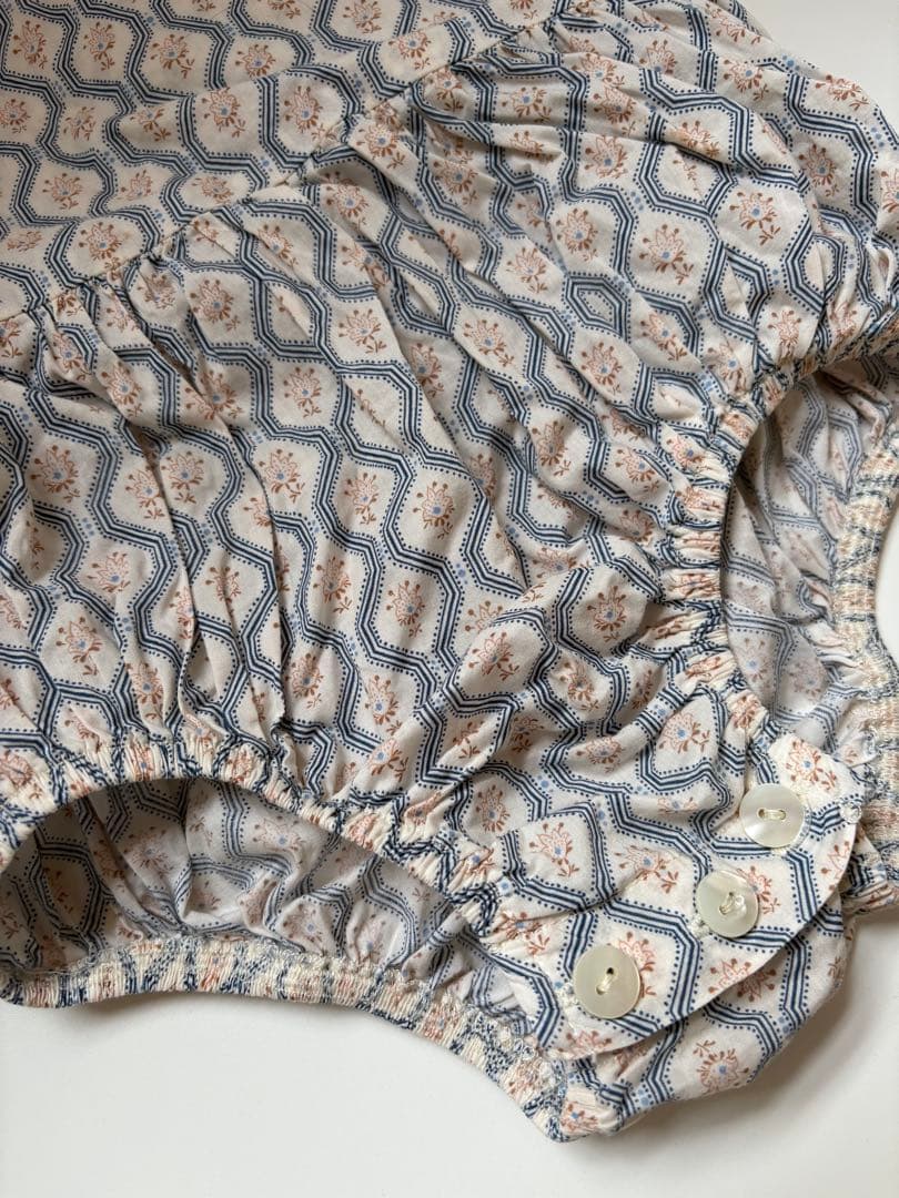 ロンパース・カバーオール SOOR PLOOM Honeycomb romper 1y