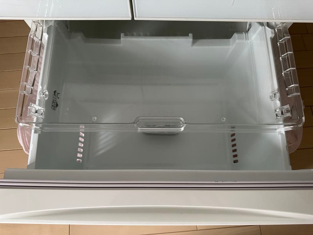 【札幌の方のみ取引可能】 冷蔵庫　右開き　ガラストップ　417L 美品 最終値下