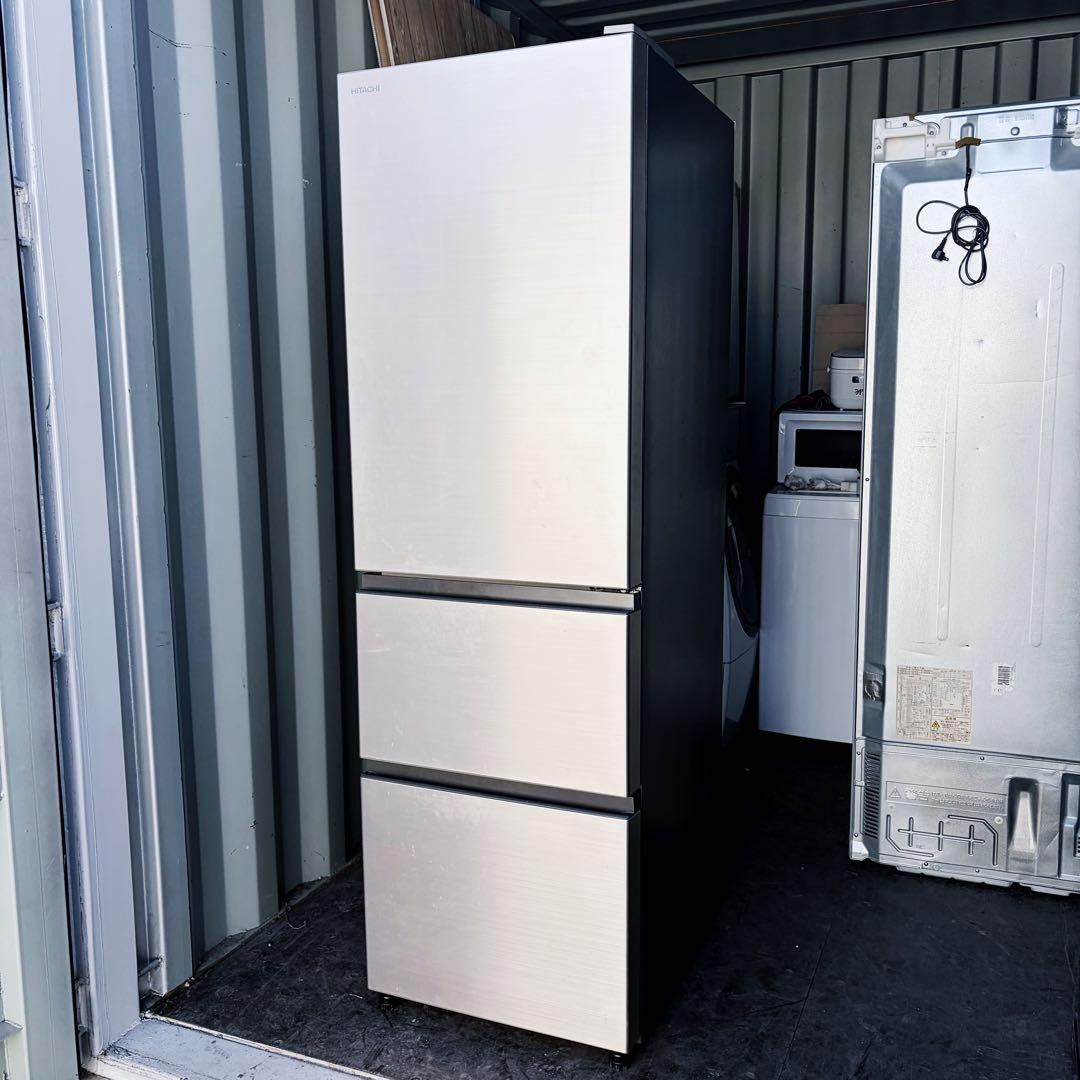 129運搬取付無料！シルバー純正SHARPスリム3ドア冷蔵庫！完動品・超美品！