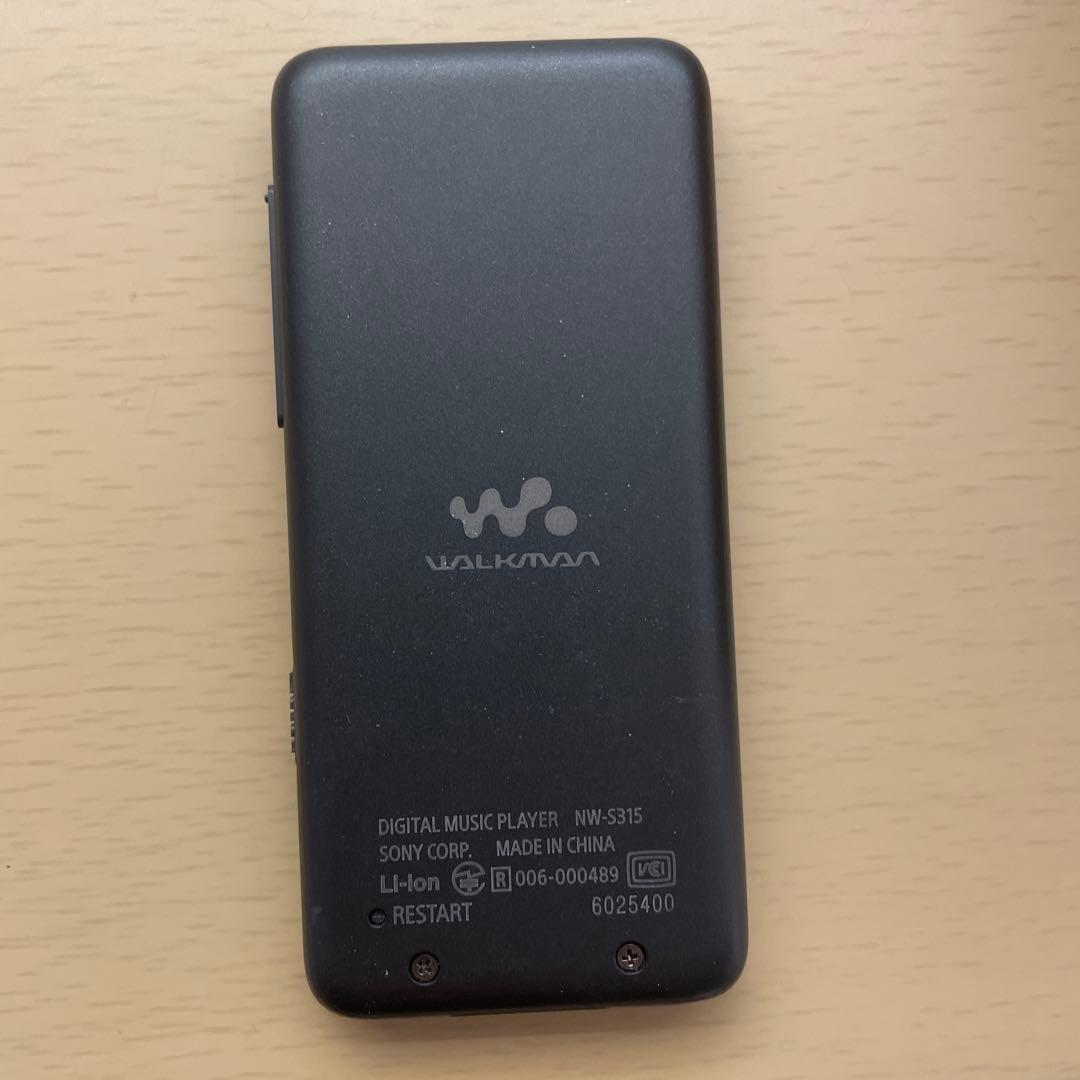 SONY ウォークマン nw-s315 16G ブラック