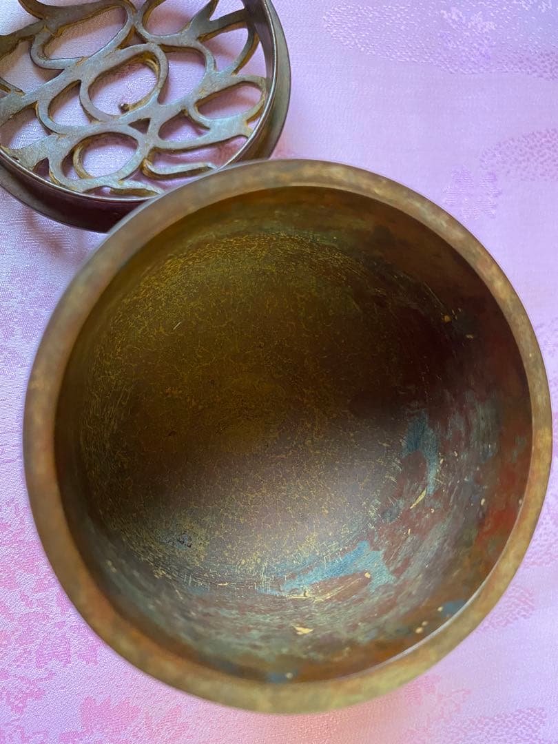 花御史　香炉　須賀松園氏作