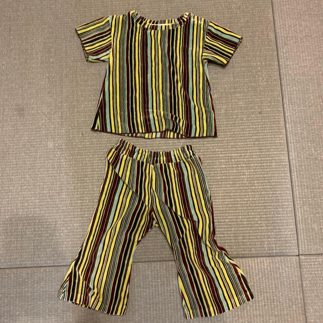 【値下げ】Uhr ストライプ柄 セットアップ 約90cm 売切品