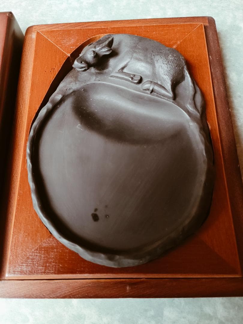 台湾土産  硯 水牛 中国土産