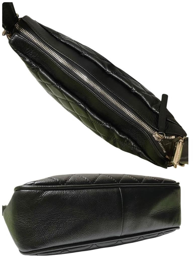 みーCHANEL マトラッセ キャビアスキン ショルダーバッグ シール