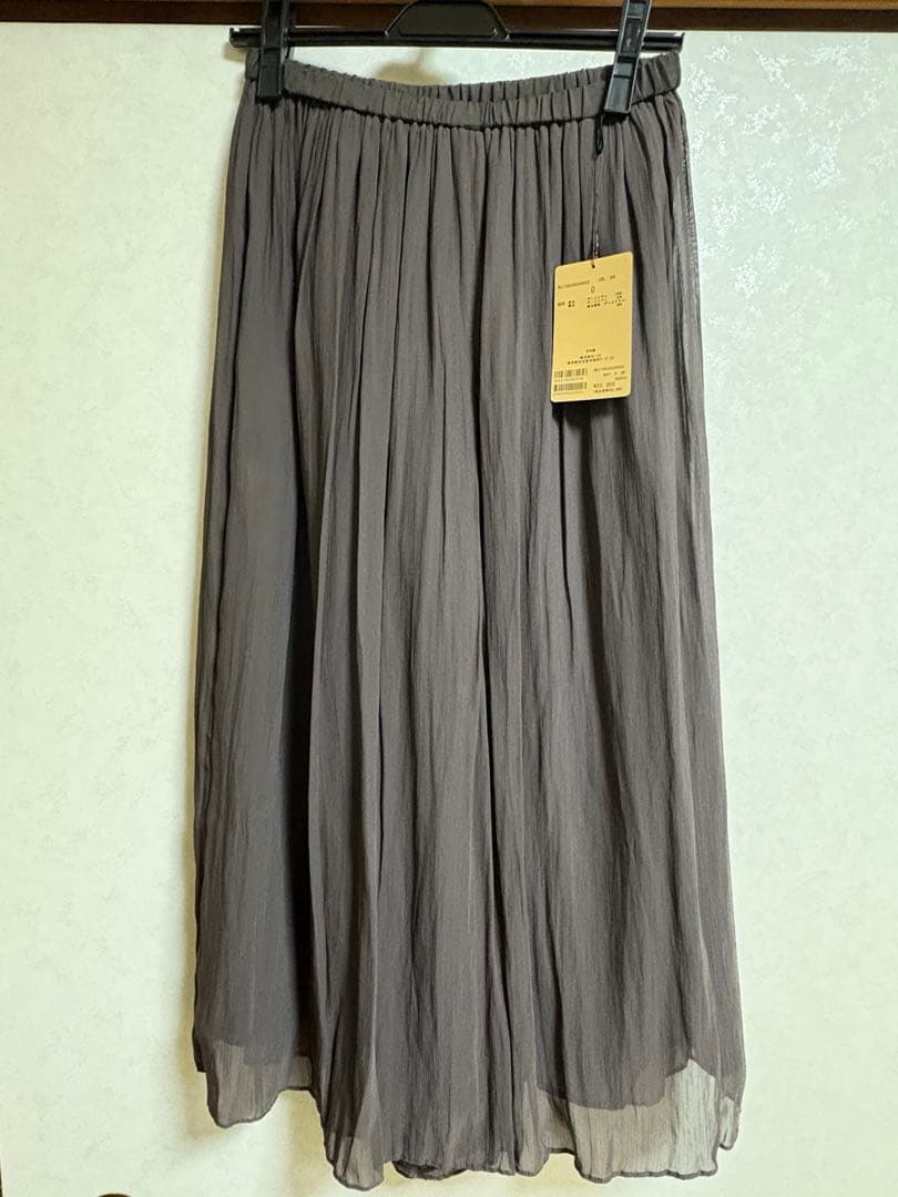 新品　ビアズリー シワシフォンギャザーパンツ