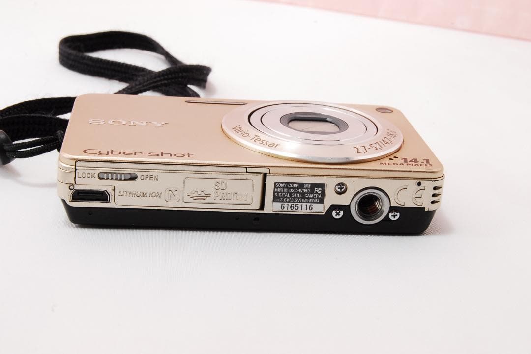 〓コンパクトデジカメ〓ソニー SONY Cyber−Shot DSC-W350