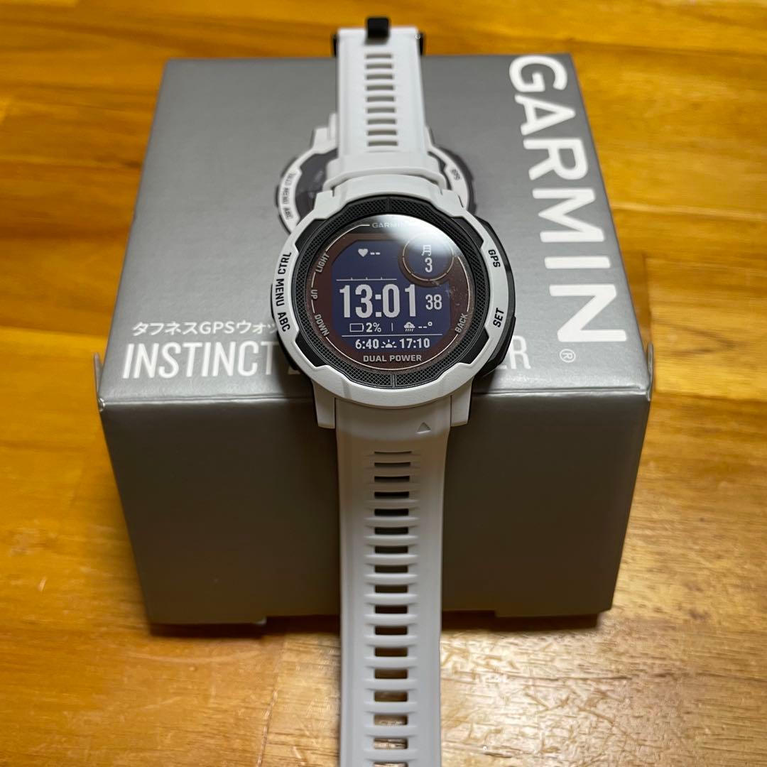 【ほぼ未使用】GARMIN INSTINCT 2 DUAL POWER