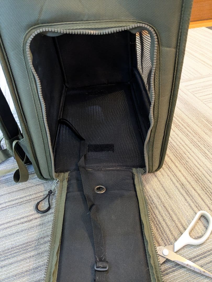カーキ★マンダリンブラザーズブリクストンキャリーバックパック　リュック
