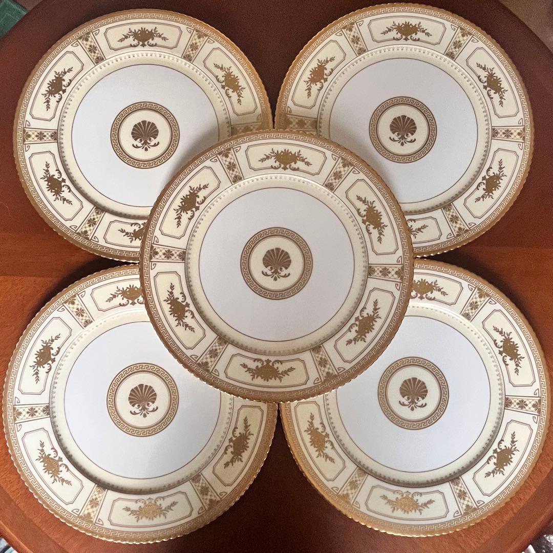 【ビンテージ】オールドノリタケ★インペリアルスイート★大皿　5枚