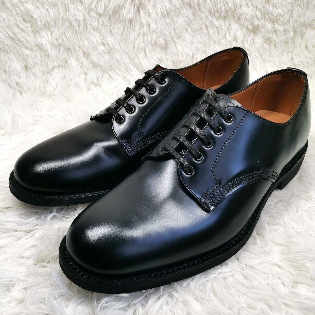 【極美品】SANDERS　サンダース　ミリタリーオフィサー　2246　UK5.5