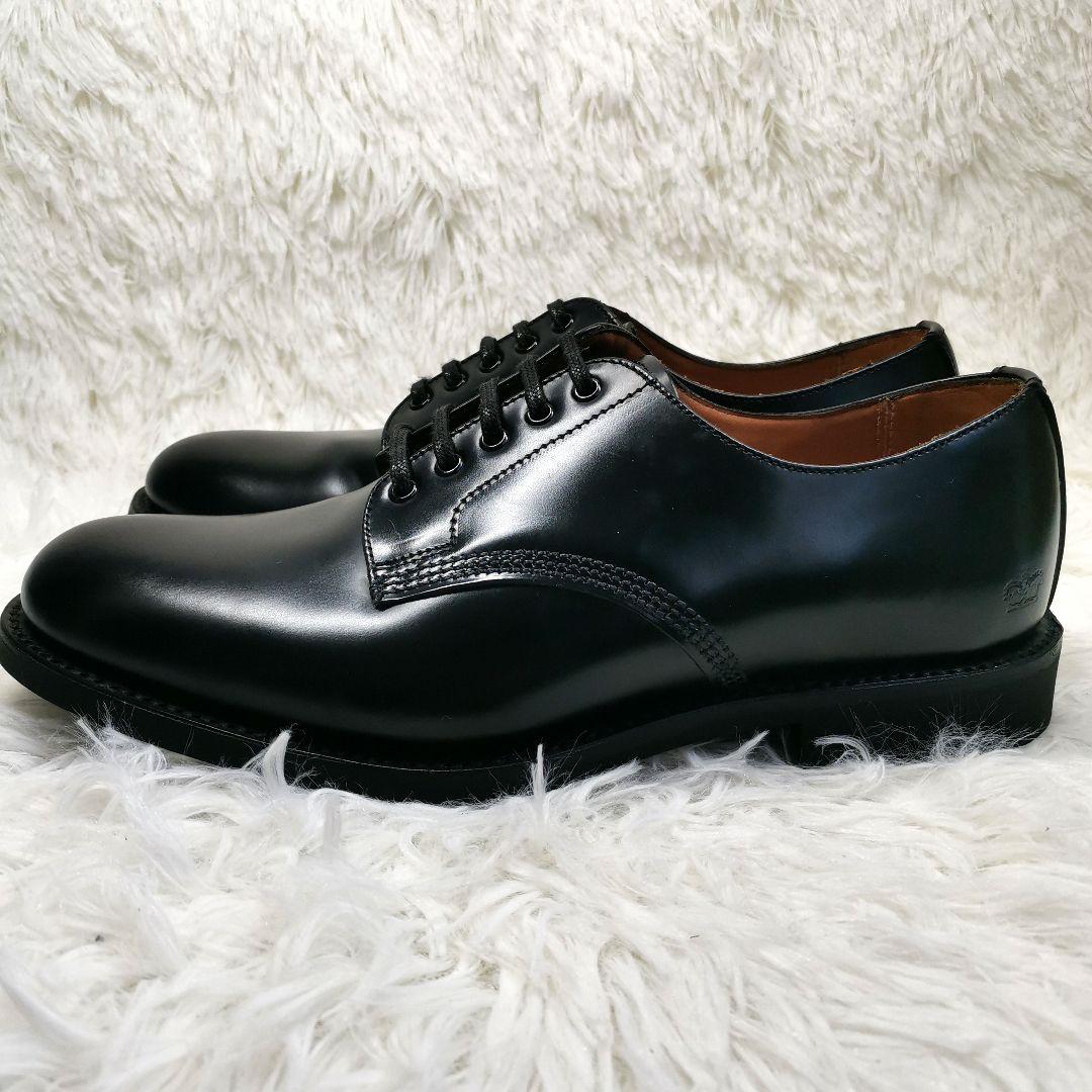 【極美品】SANDERS　サンダース　ミリタリーオフィサー　2246　UK5.5