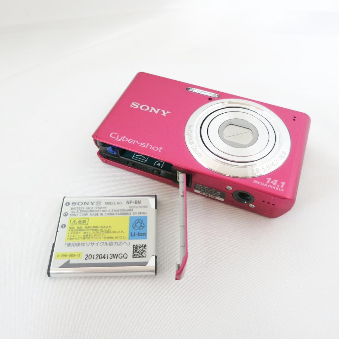 Sony デジタルカメラ Cyber-shot DSC-W610 ピンク