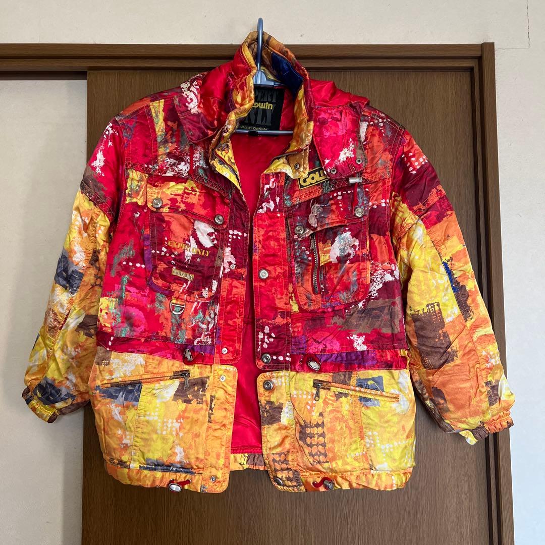 ゴールドウィン スキーウェア レトロ 上下セット