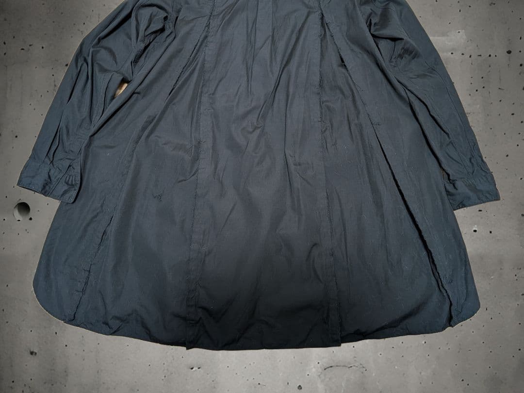 ブラックコムデギャルソン　カッティングコットンロングシャツ