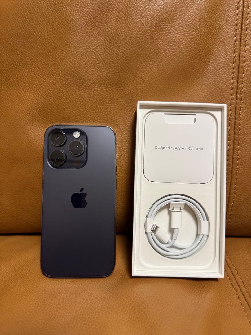 Apple iPhone 14 Pro 本体 ディープパープル