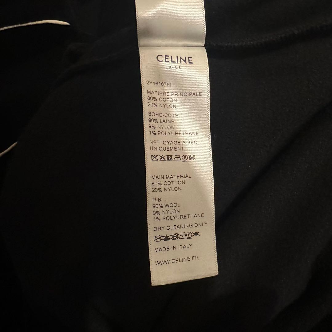 CELINE ベルベット　ポロシャツ　エディ期