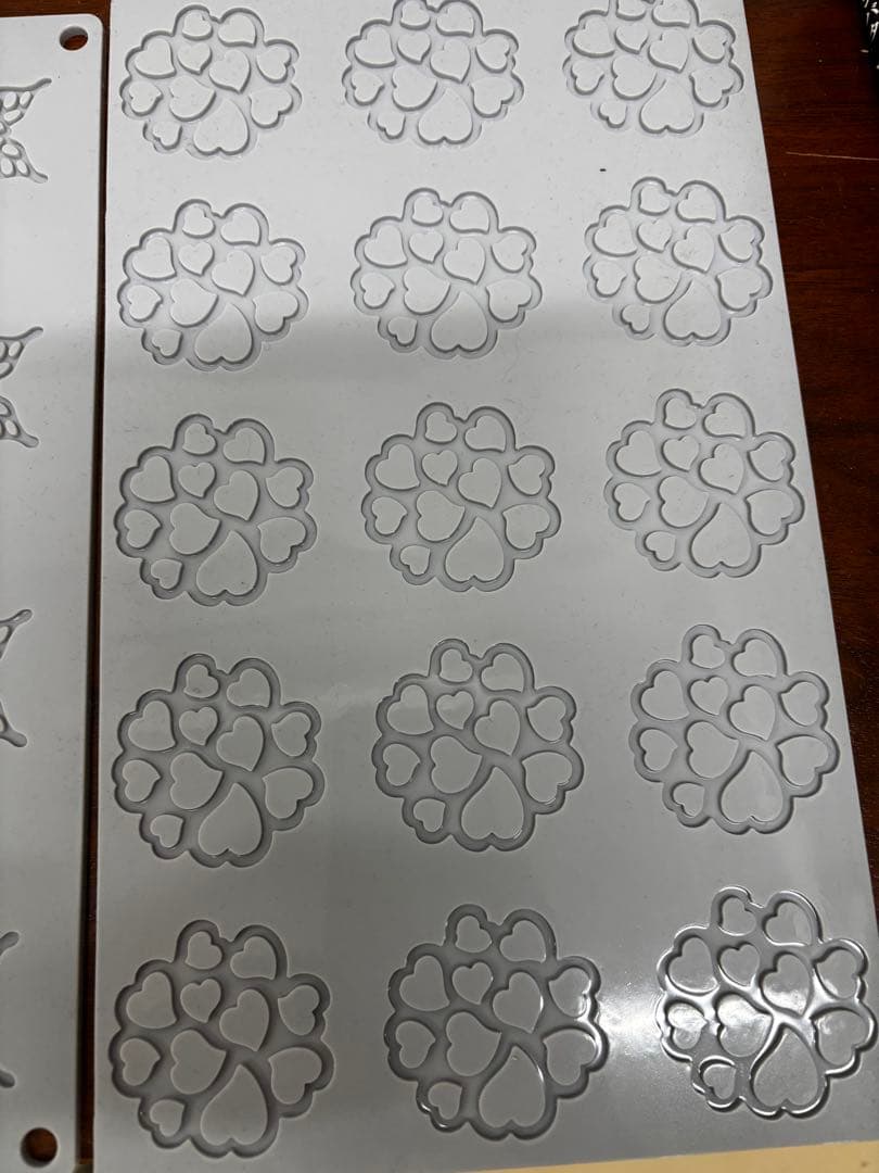 PAVONI パポーニ　シリコンモールド　製菓用デコレーション型セット