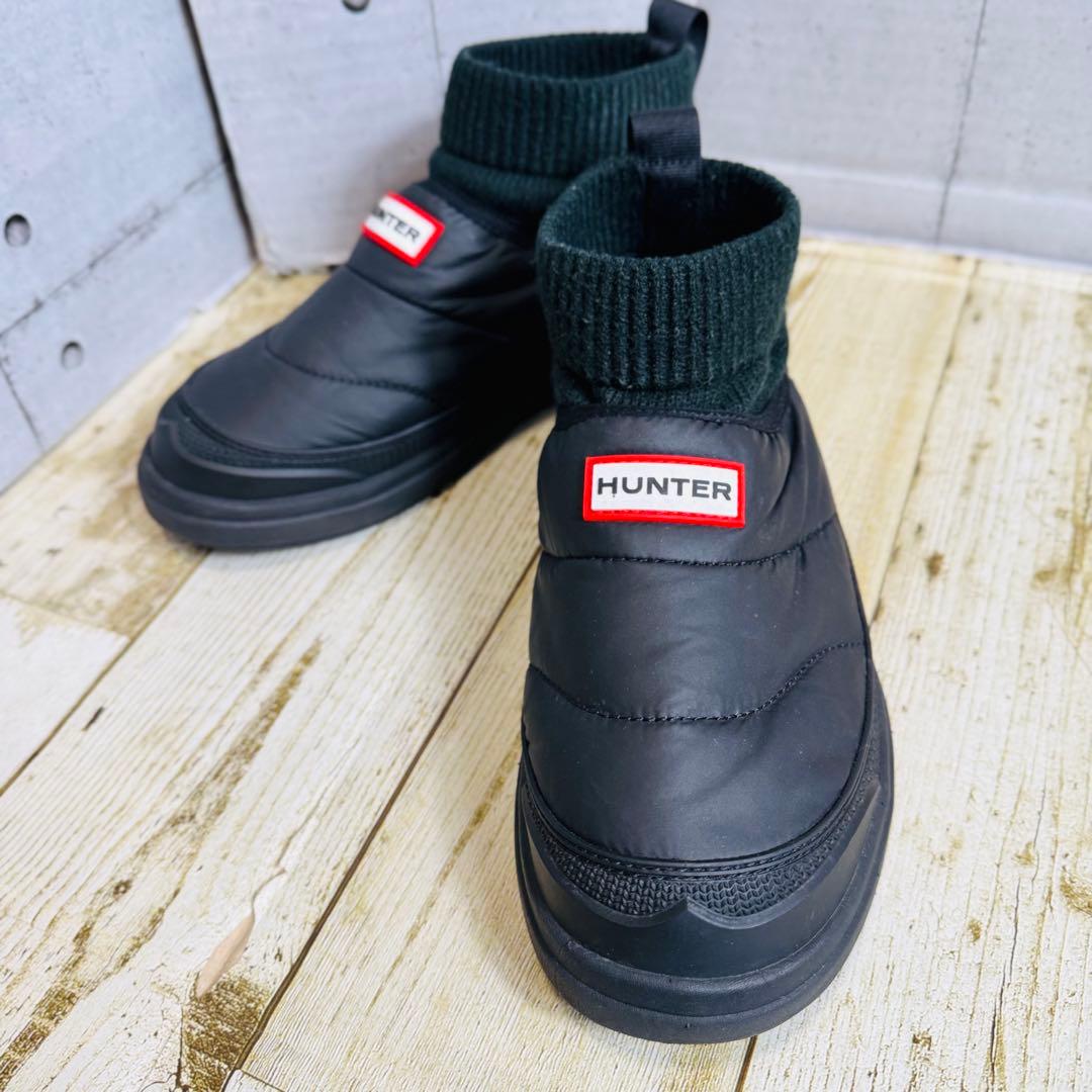 HUNTER ハンター　インアウト　パフィニットブーツ
