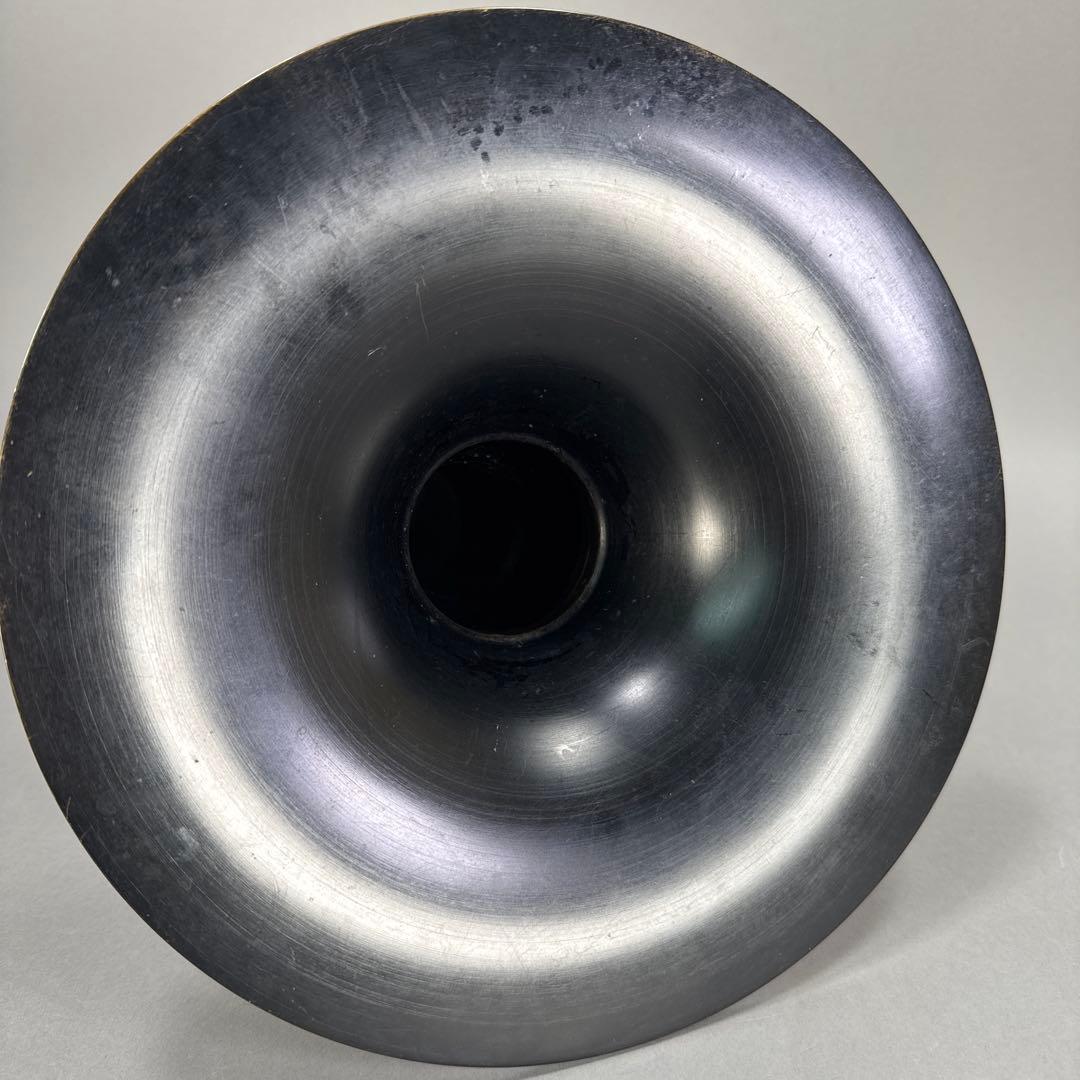 いけばな　池坊　立花　銅鋳造　銅花器　高さ29.5cm 華道具　花瓶　銅器