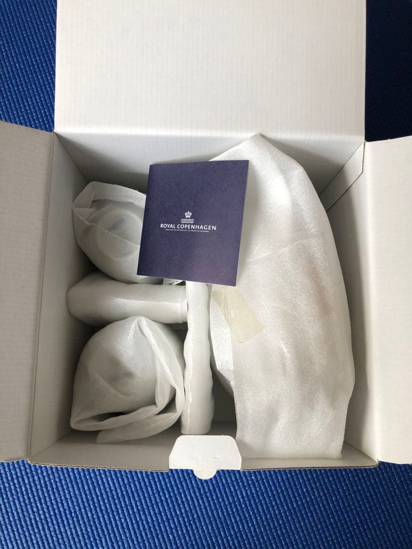 【未使用・箱付き】ロイヤルコペンハーゲン プリンセス 急須と湯呑みセット