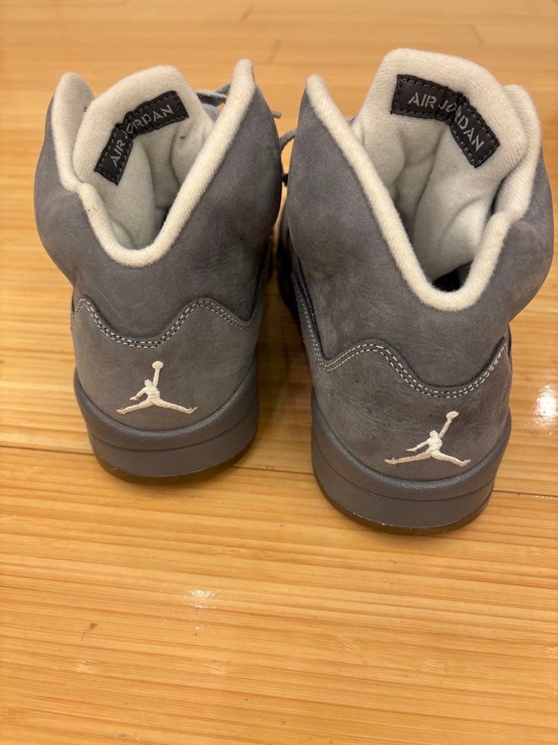 未使用　エアジョーダン 5 レトロ　グレー　 サイズ28cm