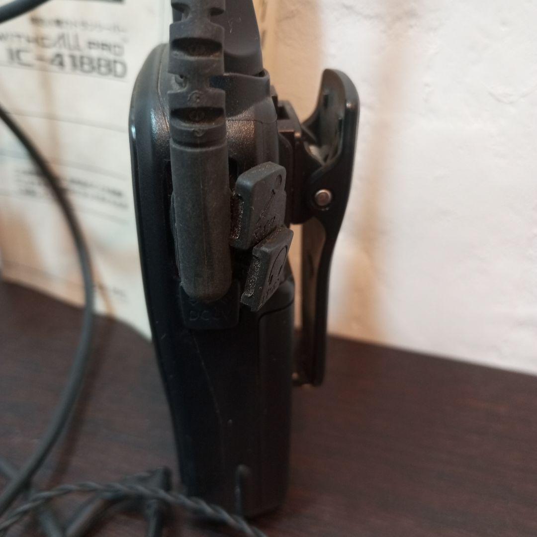 ICOM IC-4188D トランシーバー 2台セット マイクイヤホン付き状態良