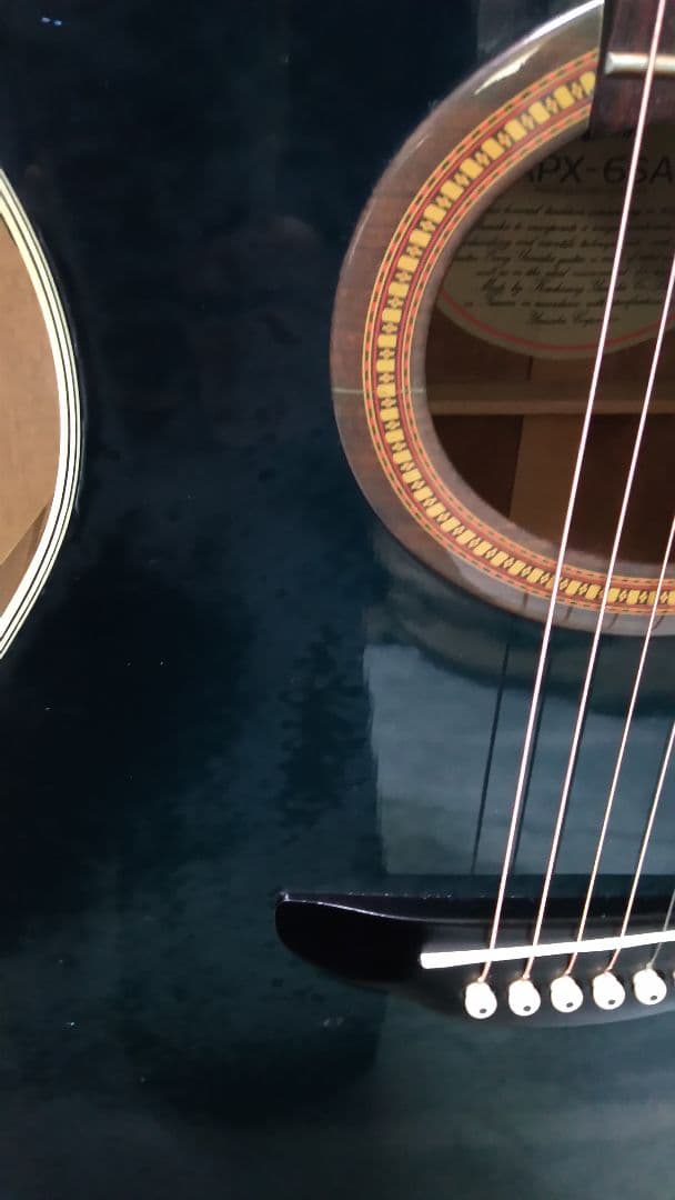 YAMAHA　SPX-6SA　エレアコ仕様　ハードケース付