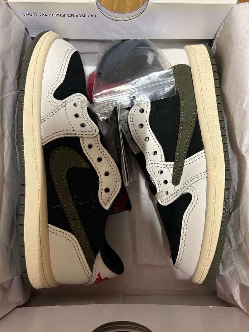 新品 NIKE Travis Scott AIR JORDAN1 LOW19cm