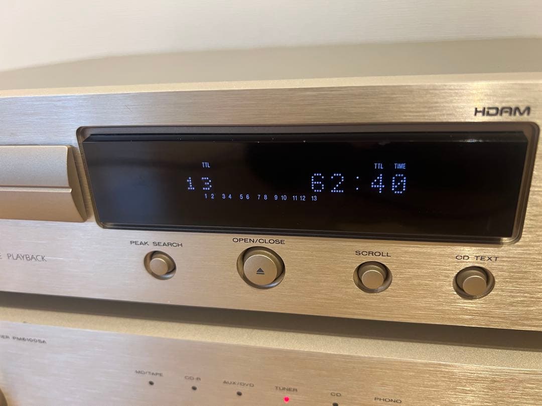 Marantz アンプ PM6100/F1N CDプレーヤー CD6000F