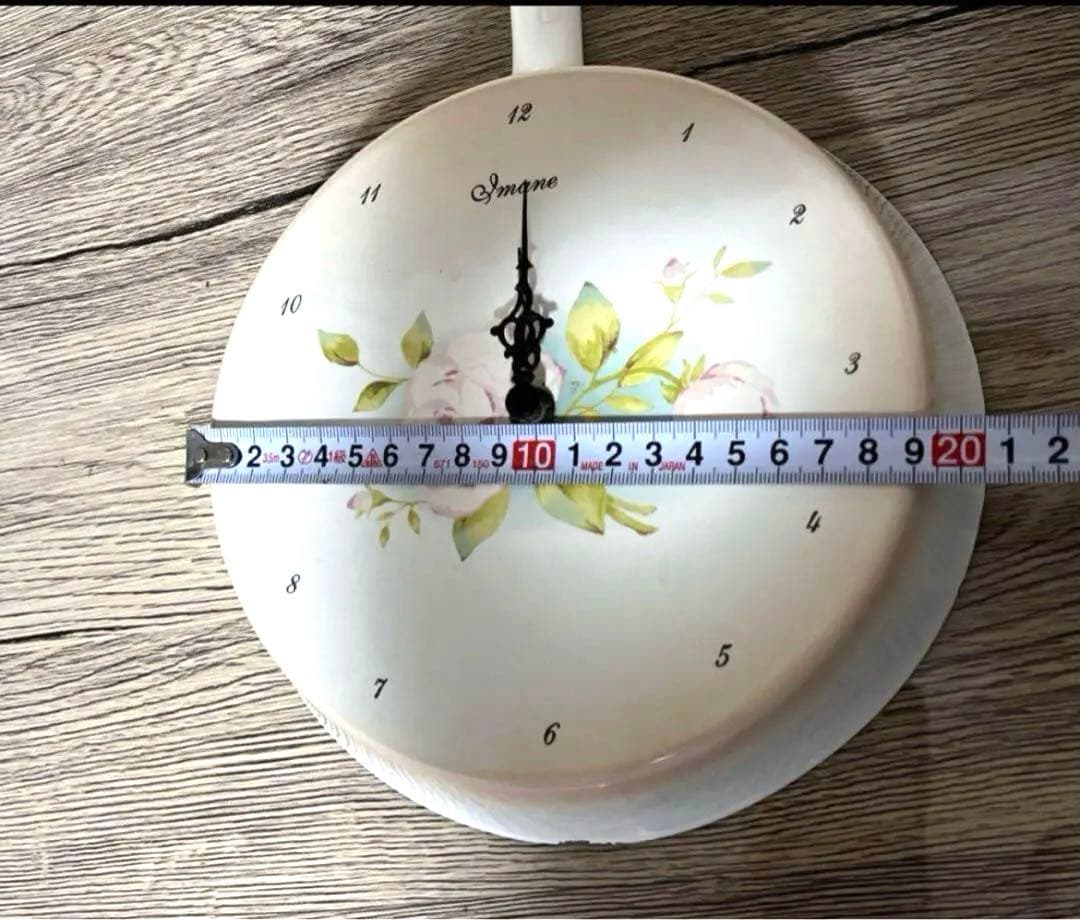 【希少レア】　イマン　ポワージュ❤️フライパン型　壁掛時計