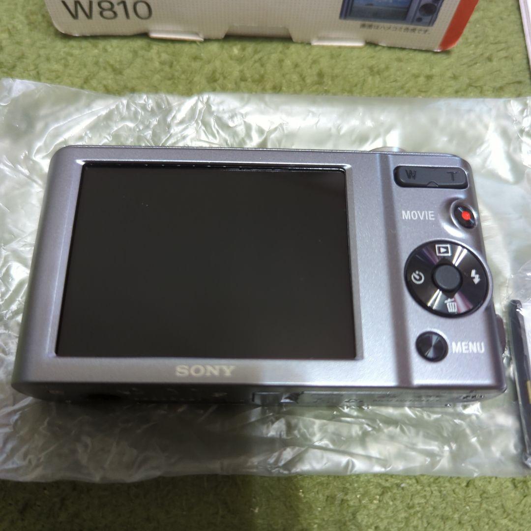 【未使用】SONY Cyber-shot DSC-W810シルバー コンデジ