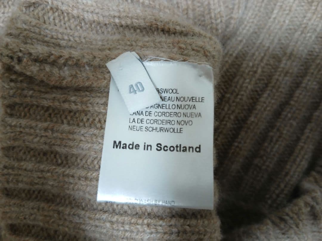 ブライスランズ Bryceland's RAF Shawl Collar