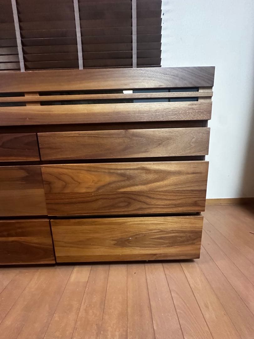 ブラウン木製チェスト（引き取り限定！　熊本市）