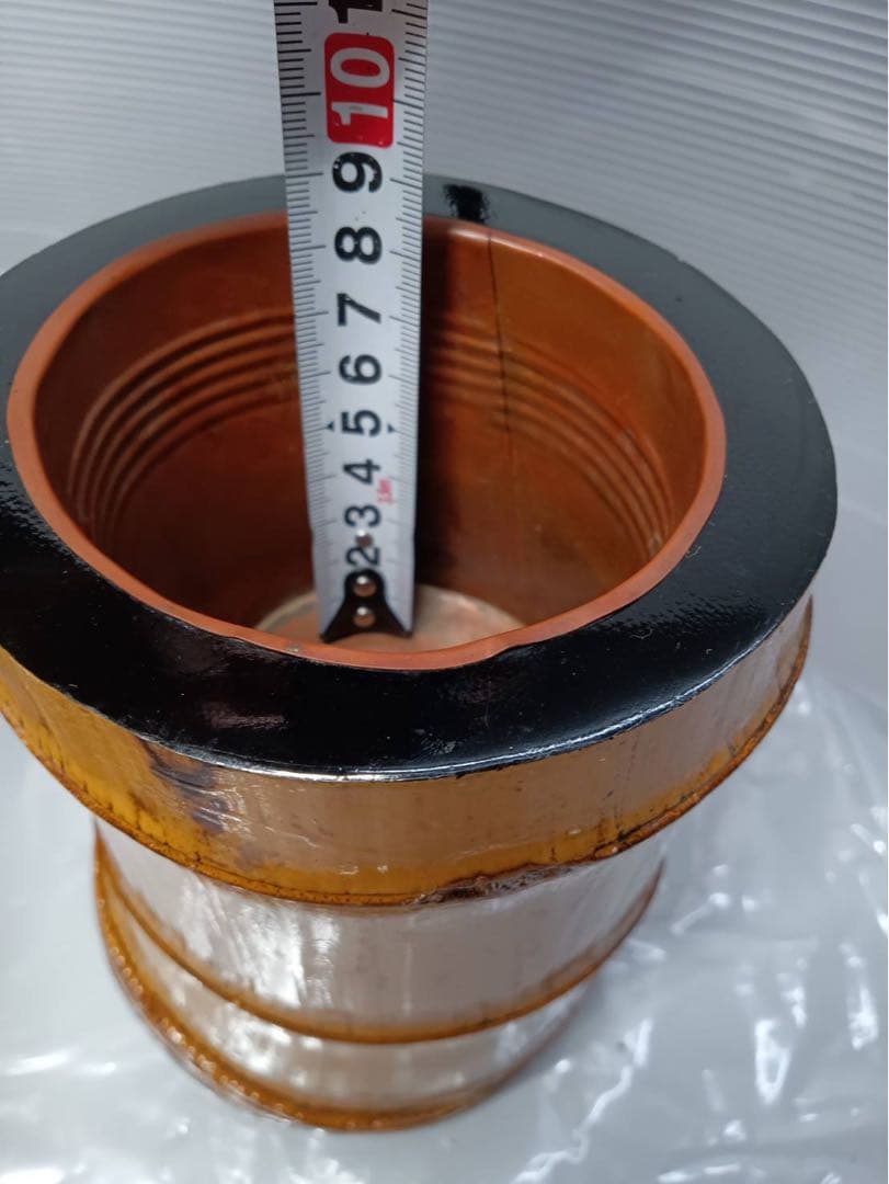 特大 竹 茶道 華道 花器 花瓶 全長31cm 3点セット アンティーク 骨董