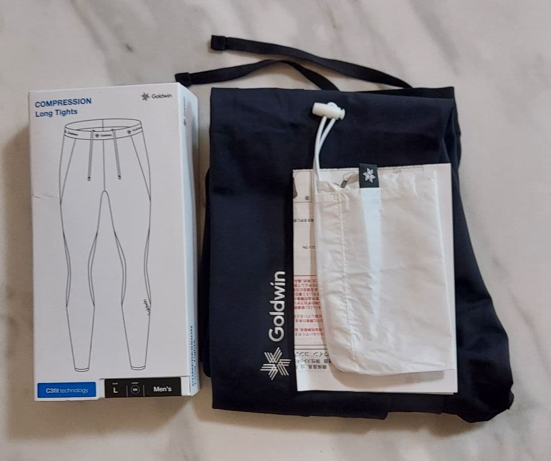 Goldwin C3fit メンズ コンプレッションロングタイツ GC02361