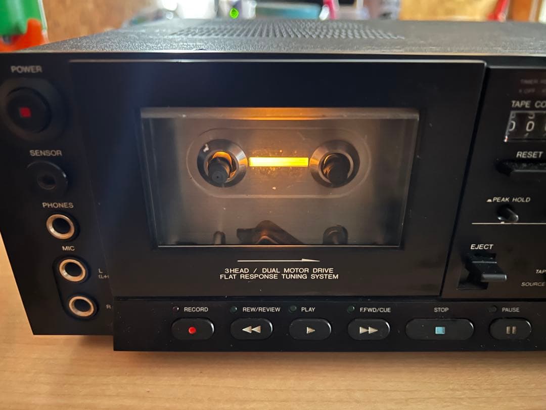 AIWA アイワ カセットデッキ AD-F90